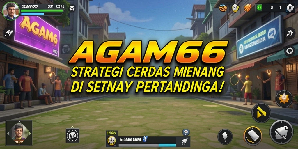 Screenshot AGAM66 menampilkan pertempuran strategis yang menegangkan.