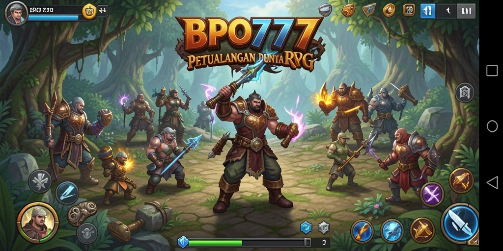 Gameplay RPG yang seru dan menantang di BPO777.