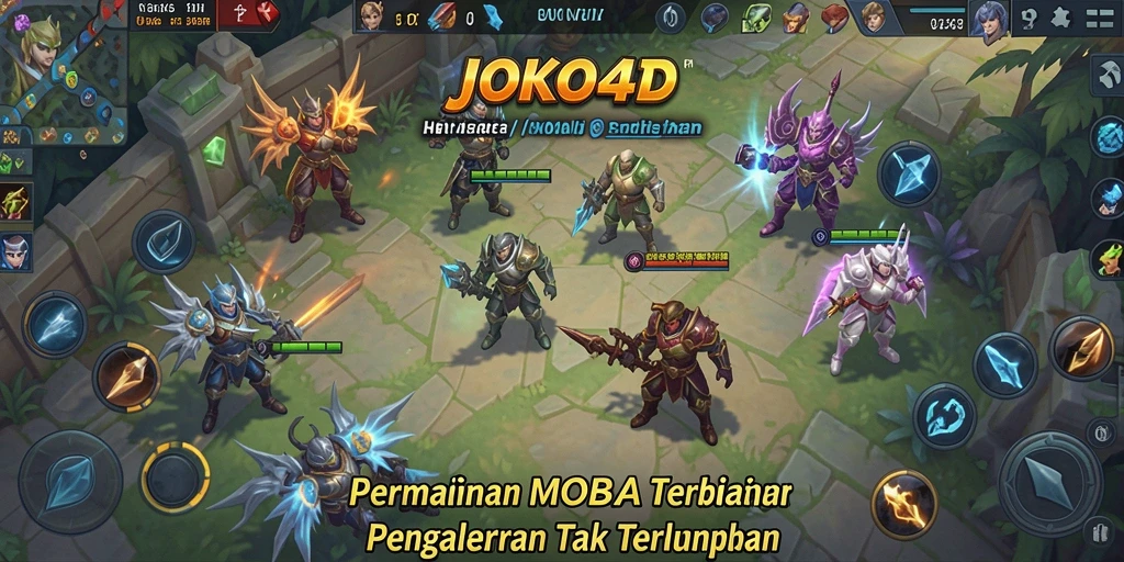 Tampilan gameplay seru dan dinamis di arena JOKO4D.