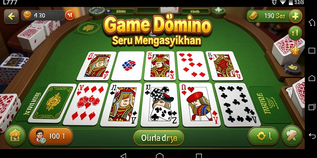 Gameplay L777 yang seru dalam permainan Domino.
