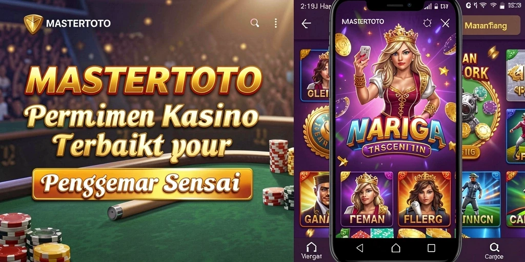 Tampilan gameplay MASTERTOTO yang mendebarkan dan penuh aksi kasino.