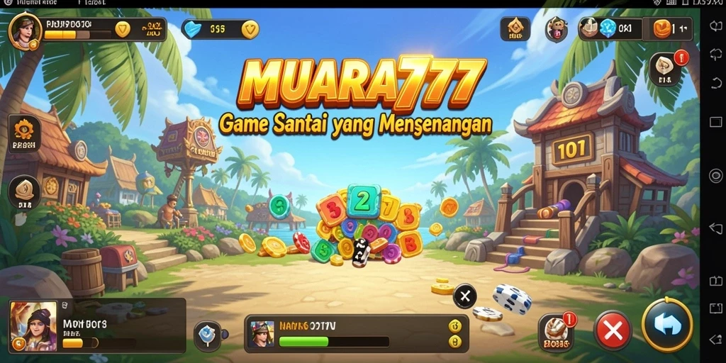 Screenshot gameplay MUARA777 yang penuh warna dan mengasyikkan.