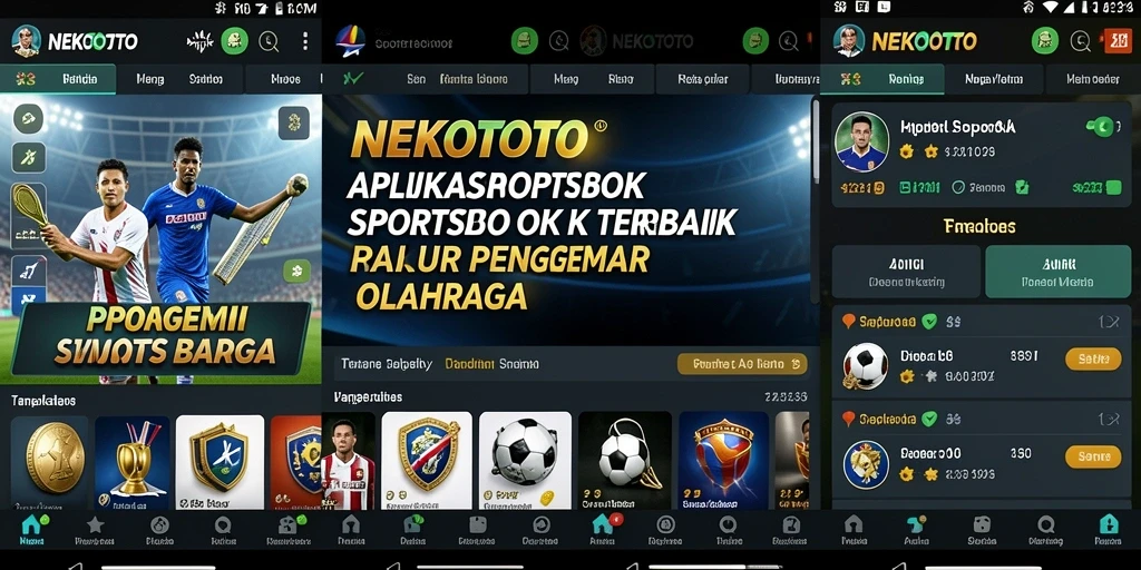 Screenshot permainan taruhan olahraga di NEKOTOTO.