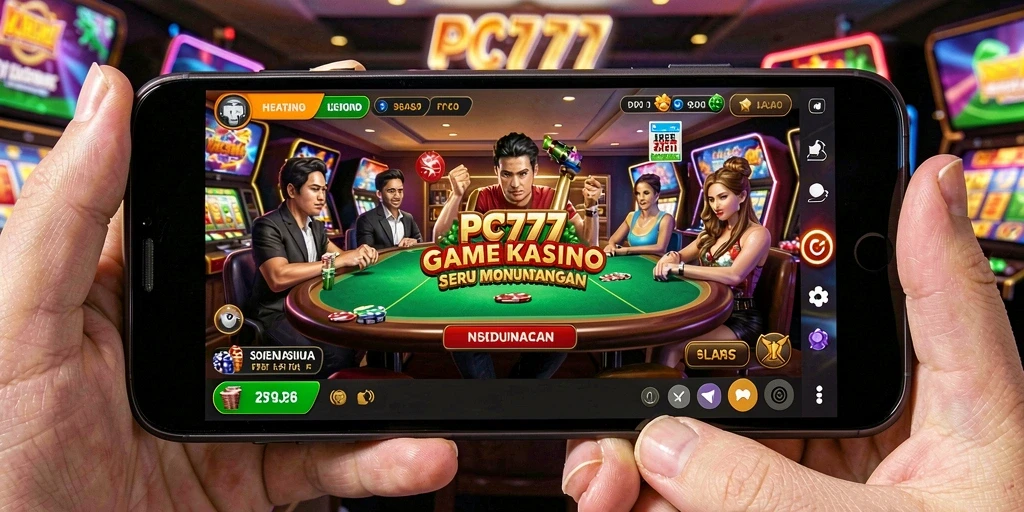 Tampilan menarik dari gameplay PC777 yang penuh aksi.