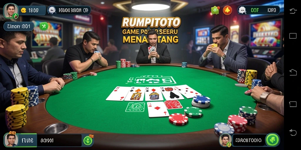Tampilan gameplay RUMPITOTO yang seru dan interaktif.